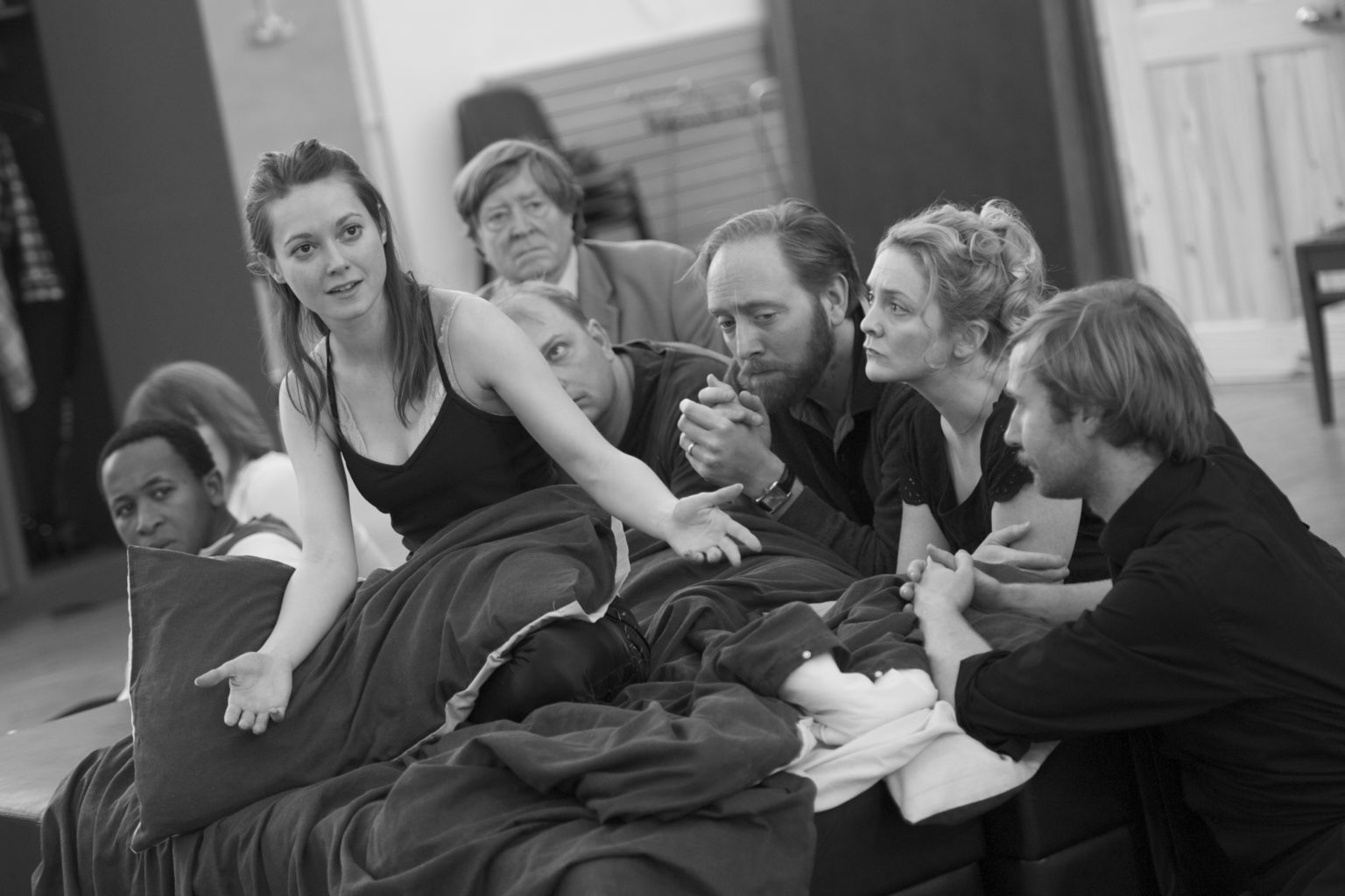 ‘Tis Pity She’s A Whore (2011-2012) black and white rehearsal photography (copyright Manuel Harlan)